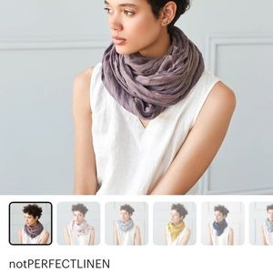 Not Perfect Linen Scarf